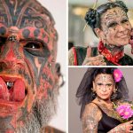 Сатанинские импланты-змеи под кожей, тату на пен*се и 50 пирсингов: как живёт самая модифицированная пара в мире 14 10 1