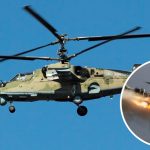 Вражеский вертолет Ка-52 на борту которого находились российские оккупанты, упал в Азовское море 16 Maket Moldova 1650871362 21