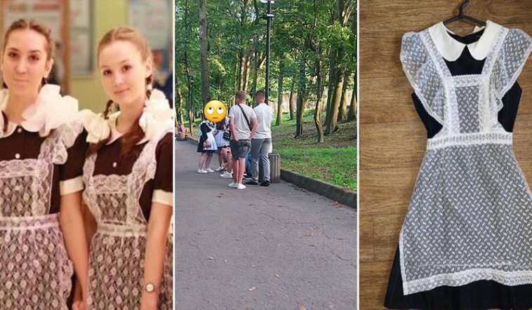 «Первосентябрьский» скандал: школьницы в наряде времен СССР шокировали черновчан и пользователей соцсетей 6