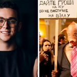 «Дайте деньги на ВСУ, потому что не хватает на виллу» — известный певец в костюме свиньи привлек внимание к нардепам 17 New 2 10