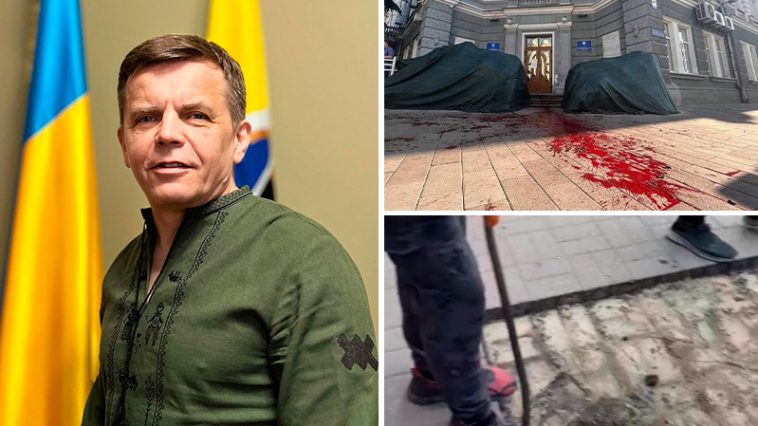 «Ты нечисть, вор, который сейчас делает бизнес на крови парней» — мэр Житомира в очередной раз попал в скандал с заменой брусчатки 6 10 1 758x426 1