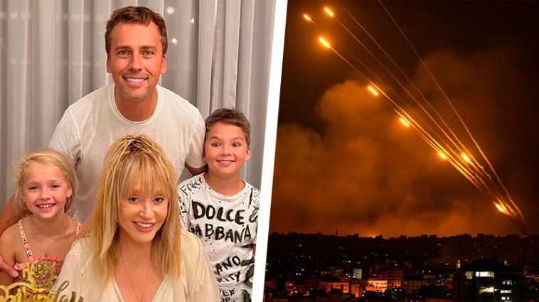 "Обстрел - сидим в бомбоубежище!" - Максим Галкин показал детей в убежище в Израиле 6 6 3