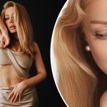 Тина Кароль в коротенькой кружевной юбке похвасталась стройными ножками 14