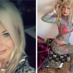 Татуированная бабушка показала, какой вид имела до невероятного перевоплощения 14 для бабушки