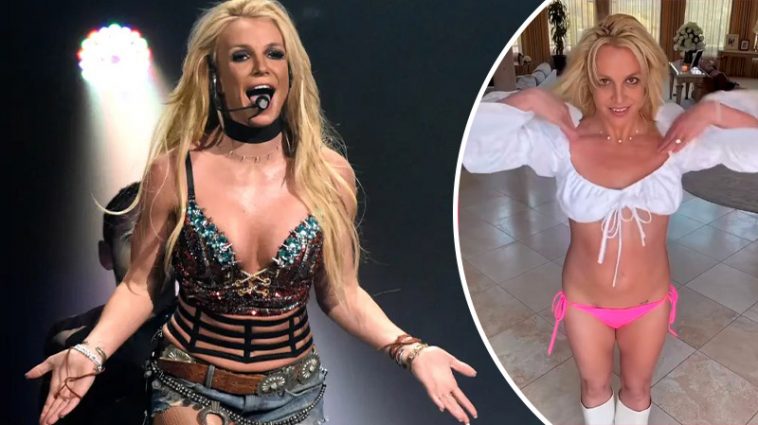 Бритни Спирс отметила 42-летие, нежась в постели в ярком белье от Victoria’s Secret: "Чувствую себя на шесть!" 5