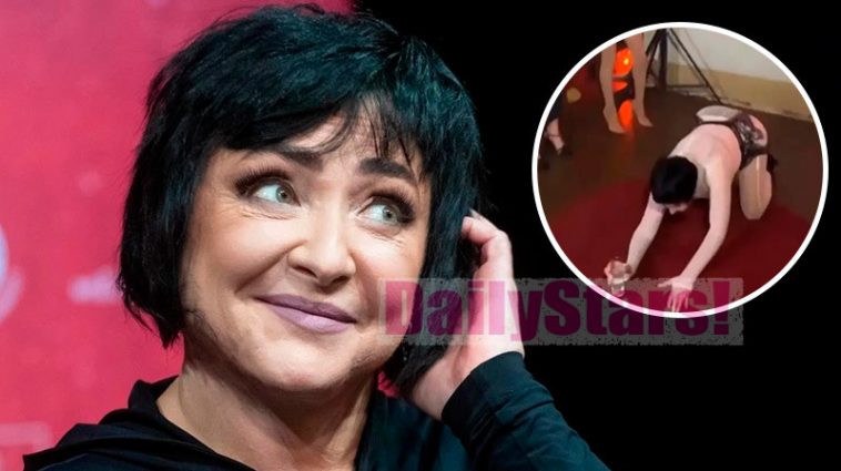 Пьяная ползала раком по полу: появилось новое видео 60-летней Лолиты на "голой вечеринке" Ивлеевой 6 ч чя мч