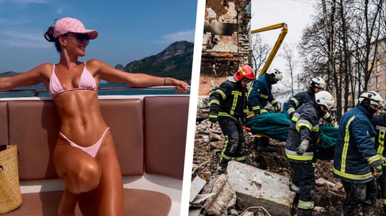 В день ракетных ударов по Киеву и Харькову Мишина посетовала украинцам, что «съела бактерию» на Бали и показалась в местной больнице 6 6 2