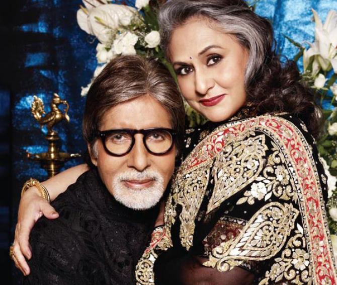 Photo Amitabh Bachchan and his wife Jaya Bhaduri