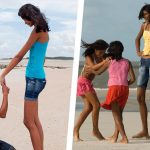 Самая высокая девушка в мире Элисани-Да Круз Сильва из Бразилии приняла предложение руки и сердца: фото влюбленных 15 uhtfer