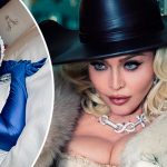 С бюстом напоказ, бриллиантами и Библией: 65-летняя Мадонна устроила страстную фотосессию в постели с горячим мачо 13 krug 17