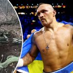 «Тебя нет, но память вечна!» — Усик прибыл на бой с Фьюри в вышиванке с портретом Александра Мациевского 15 krug 21