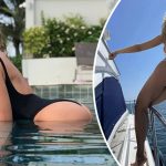 "Сколько можно свою *опу выставлять?!" - Полякова в Монако показалась в едва заметном бикини и вызвала возмущение в Сети 16 bvdbvjdgrnij