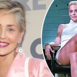 Спустя 32 года: Шэрон Стоун в кружевном белье повторила культовую сцену из "Основного инстинкта" 13 bvdbvjdjnij