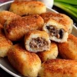 Больше не думаю, что приготовить: мамина сестра из Киева научила быстро делать картофельные зразы с начинкой 18 Kotlety