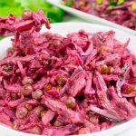 Готовлю вместо ужина! Сытный и быстрый салат со свеклой и мясом: идеальный рецепт для работающей мамы 15 beet salad