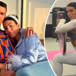 Невеста Роналду в обжатом спортлуке покачала свои аппетитные ягодицы 13 krug 14