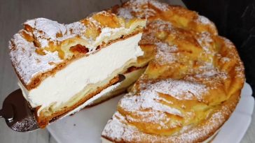 shaleno smachnyj i prostyj u prygotuvanni zavarnyj tort karpatka