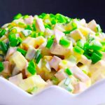 Салат «Катруся»: 10 мин. и готово. Нежнее Оливье и съедается быстрее. 13 salat katrusya 10 hv i gotovo nizhnishyj za olivye i zyidayetsya shvydshe