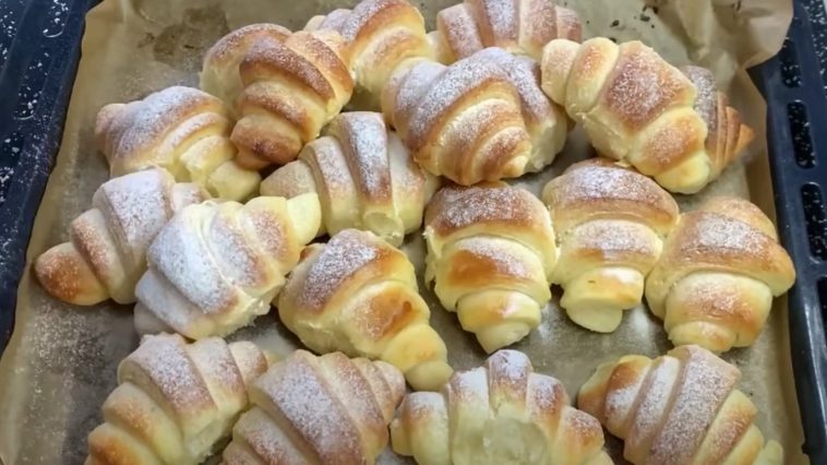 Как из французской пекарни! Вкусная и ароматная выпечка: такие мягкие круассаны