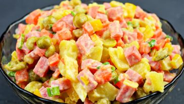 ukrayinske olivye salat bukovyna