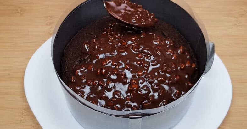 Vous ne pouvez pas acheter un tel gâteau au chocolat avec des cerises dans le magasin ! Facile à préparer !