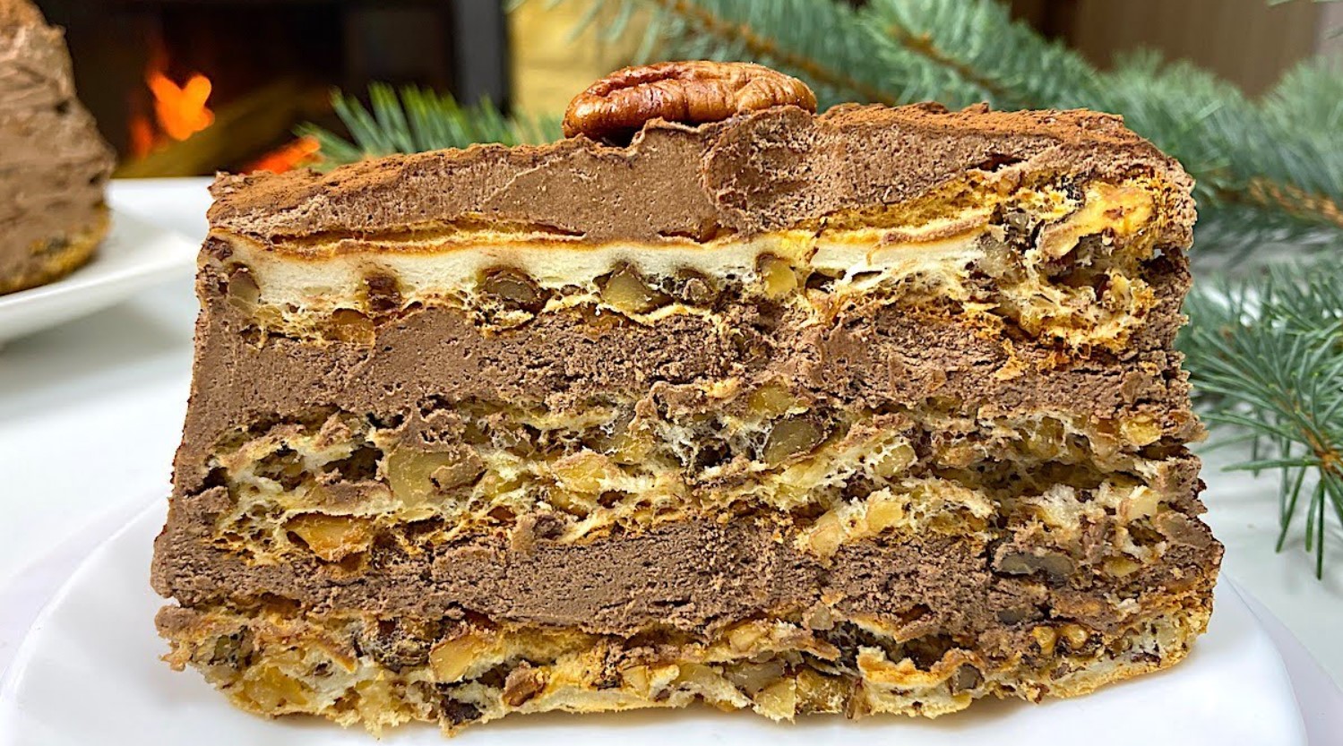 Рождественский торт моей бабушки — лучший рецепт, который я когда-либо пробовал!