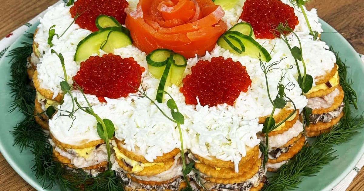 Закуска свекрови на праздничный стол. Никому не дает этот рецепт, а я выпросила