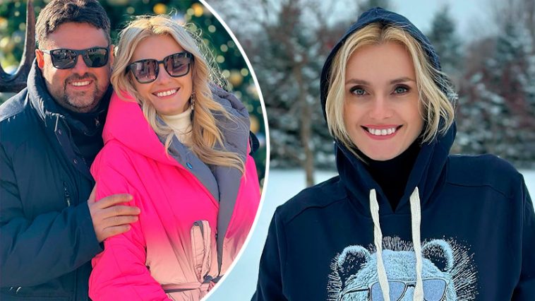 «Очень хорошая пара»: Ирина Федишин показала, как с мужем в США каталась на лыжах