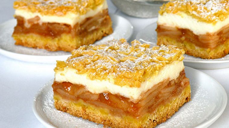 Сырник с яблоками по рецепту моей подруги из Львова – ну очень вкусно!