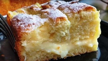 Лимонный пирог, который тает во рту: быстрый домашний пирог за 40 минут