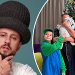 «Молодой отец»: Монатик показался с новорожденным сыном на прогулке