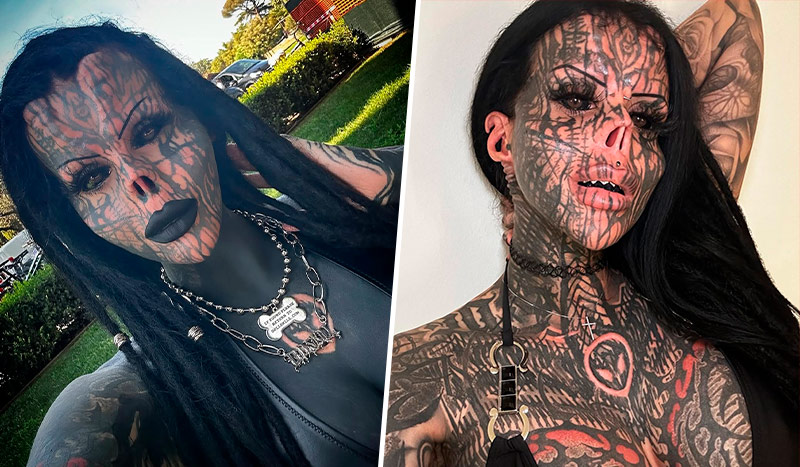 Из милашки в «демоницу»: Токси Даниэль и её радикальное преображение, которое шокировало интернет