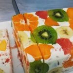 Простой фруктовый десерт без желатина и выпечки – нежное лакомство за 5 минут! 🍊🍌🍏 14 14 5 e1742217507772