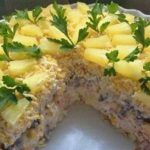 Бесподобный салатный торт «Чародейка» – изюминка праздничного стола! 🎂🥗 16 1 1 1561616432146