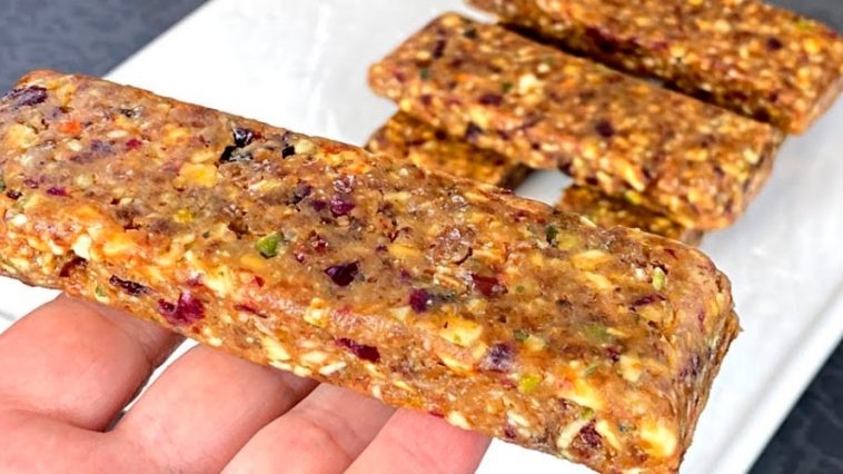 Энергетические батончики: рецепт из орехово-клюквенных ингредиентов