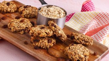Быстрое и легкое овсяное печенье с изюмом – мое домашнее вдохновение