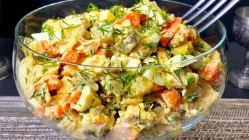 davno zabutyj ale duzhe smachnyj salat bez majonezu pislya nogo olivye i krabovyj ne hochu 2 0