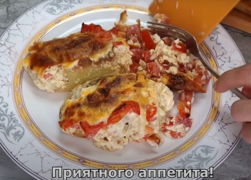  Запечённая картошка с фаршем — простой и вкусный рецепт