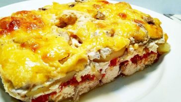 Ленивая запеканка с курицей – вкусное и нежное блюдо без лишних хлопот!