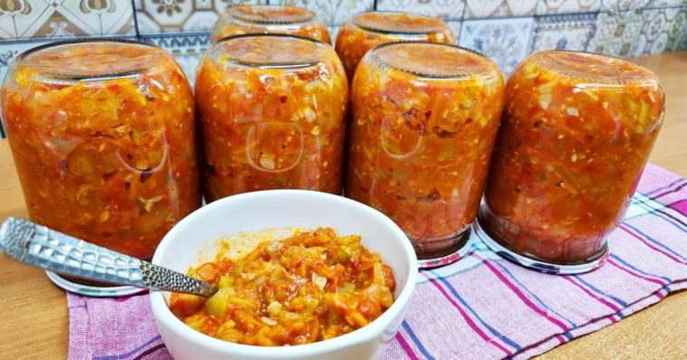 Закуска из цуккини, которая уходит первой со стола! Готовлю каждую осень – вкуснее лечо и аджики