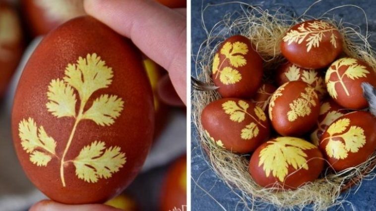 Как сделать пасхальные яйца с узорами: просто и эффектно