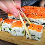 🥢 Суши-торт «Филадельфия»: рецепт с пошаговой инструкцией 15 Screenshot 1 4