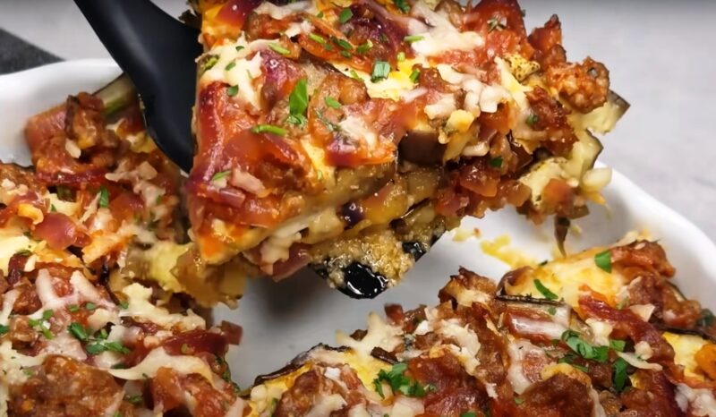 🌟 Итальянская запеканка из баклажанов по семейному рецепту: вкус, который покоряет с первого кусочка!