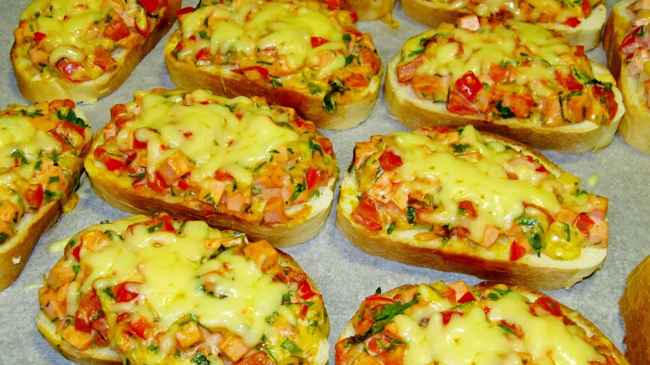 Горячие бутерброды - простые, быстрые и безумно вкусные!