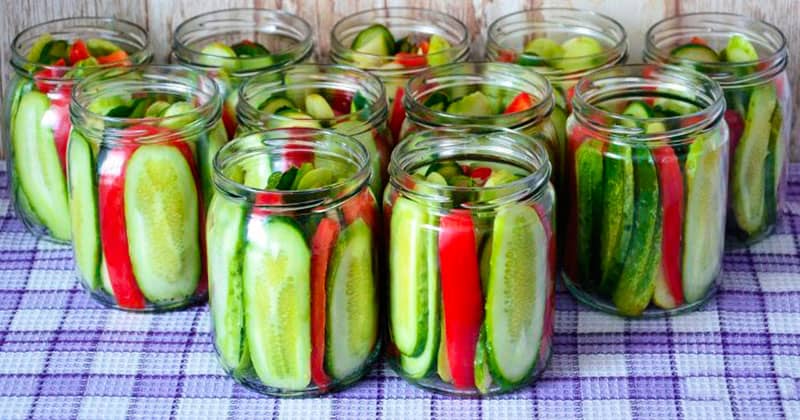 Салат-хрумтик на зиму без стерилизации - готовлю за 30 минут и исчезает первым!