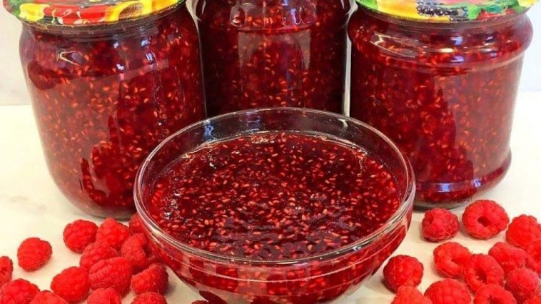 Домашний малиновый конфитюр — кусочек лета в холодные дни