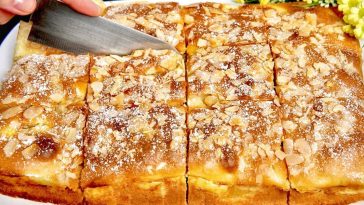 Нежнейший яблочный пирог за 10 минут — всего 4 яблока и максимум вкуса!