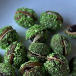 🍪 Домашнее печенье «Каштаны»: праздничная выпечка с хрустящим миндалём и нежным кремом 15 494176930 10027117687349039 284848