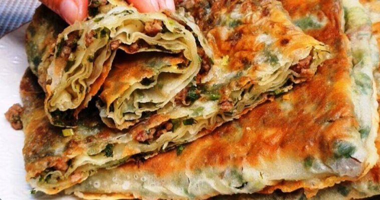 Теперь готовлю только их вместо пирожков: хрустящие лепёшки с мясом и зеленью — вкус детства и восточного уюта