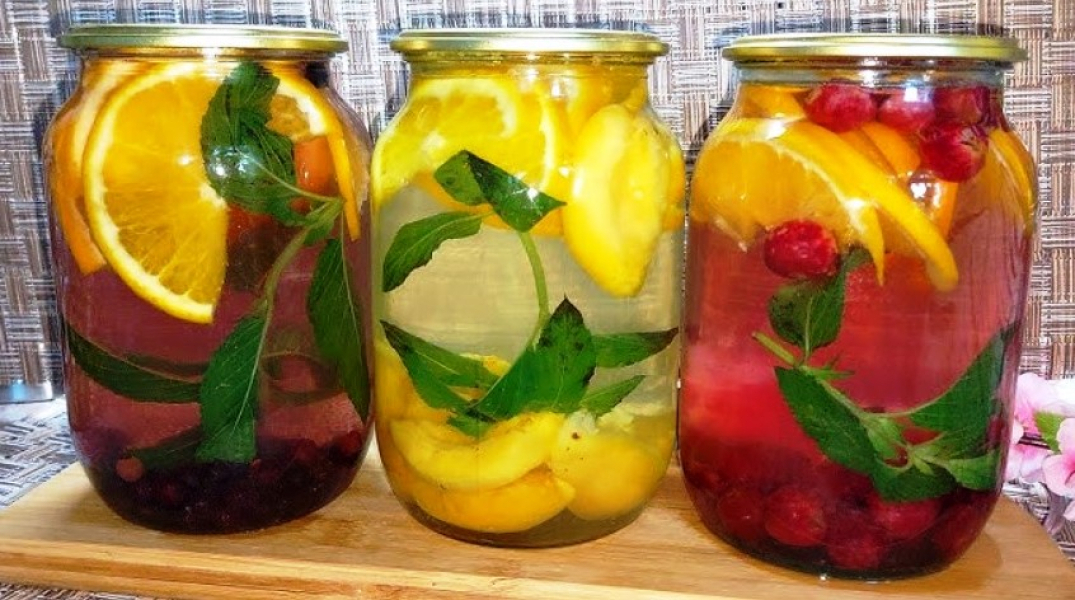 Освежающий компот с апельсином и мятой — домашний мохито круглый год!